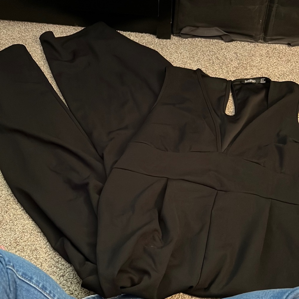Boohoo Black Jumpsuit